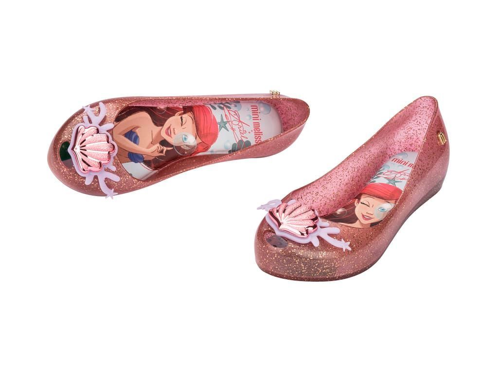 Ballerina Mini Melissa Ultragirl+Disney Princess Infantil Rosa-3