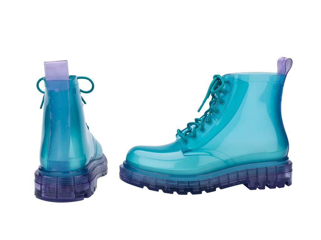 Botin Coturno Celeste Melissa-3