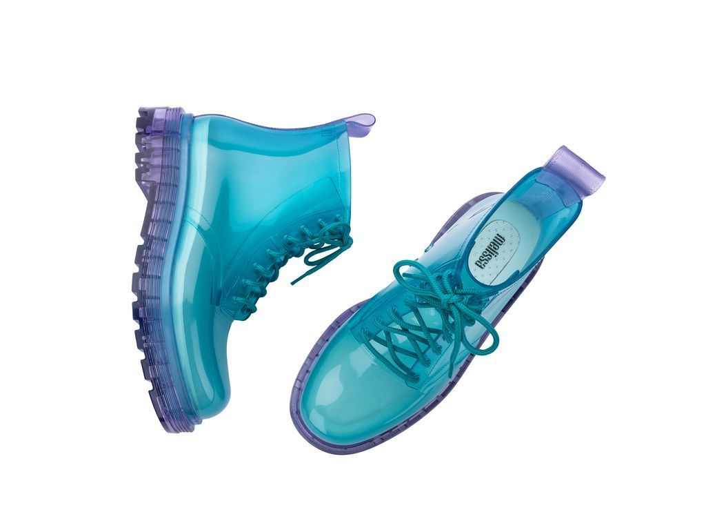 Botin Coturno Celeste Melissa-4