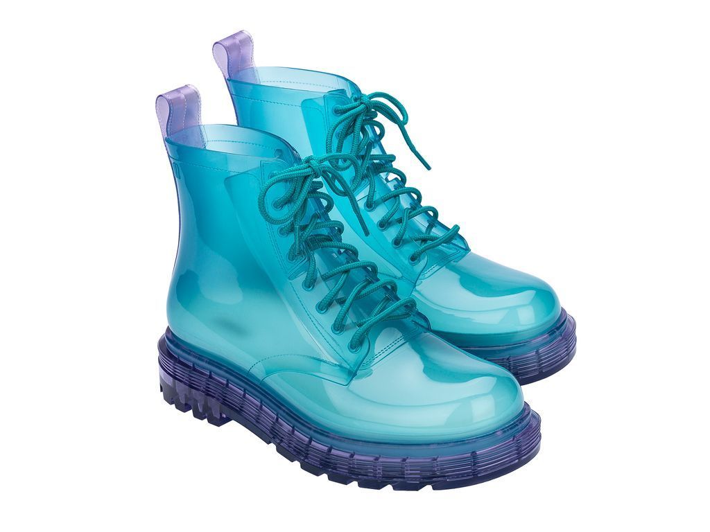 Botin Coturno Celeste Melissa-1