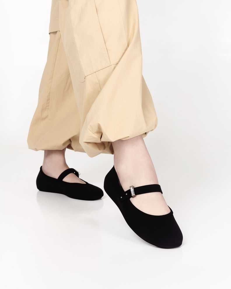 Ballerina Melissa Soft Ballerina Negro-1