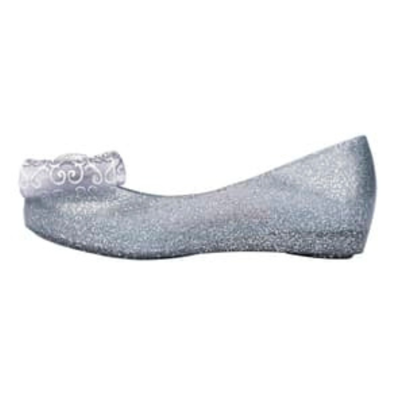 Ballerina Mini Melissa Ultragirl+ Disney Princess Infantil Azul Glitter-2