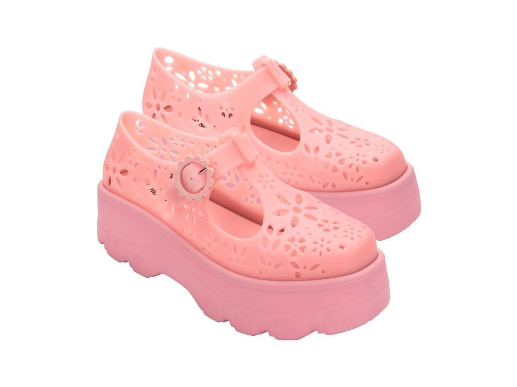 Zapato Melissa Kick Off Lace Rosa-0