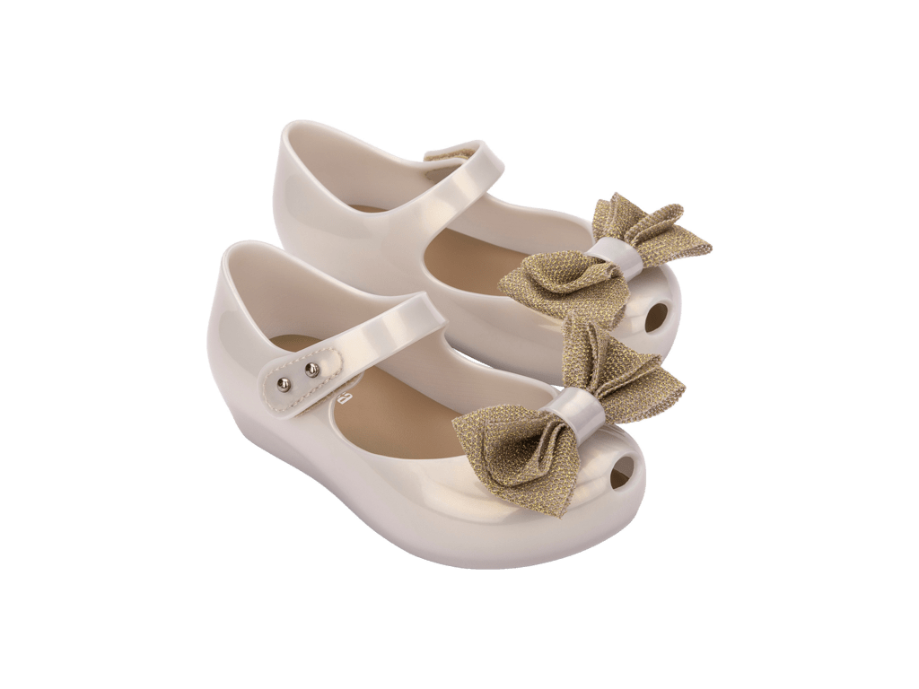 Ballerina Mini Melissa Ultragirl Sweet XII Beige Leche/Marron-0