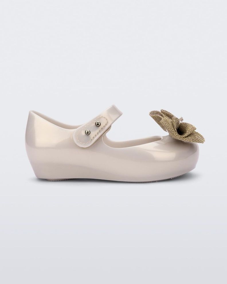 Ballerina Mini Melissa Ultragirl Sweet XII Beige Leche/Marron-1