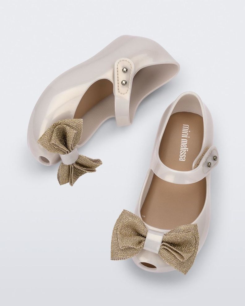 Ballerina Mini Melissa Ultragirl Sweet XII Beige Leche/Marron-3