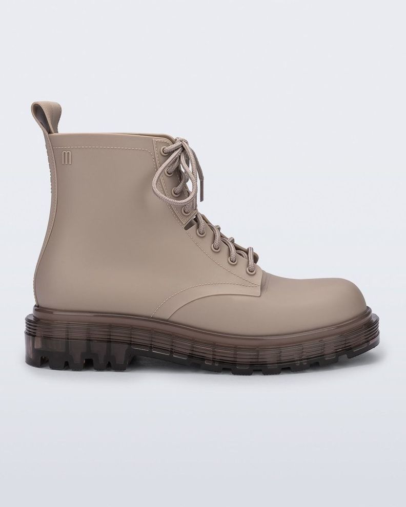 Botin Melissa Coturno Beige/Beige-0
