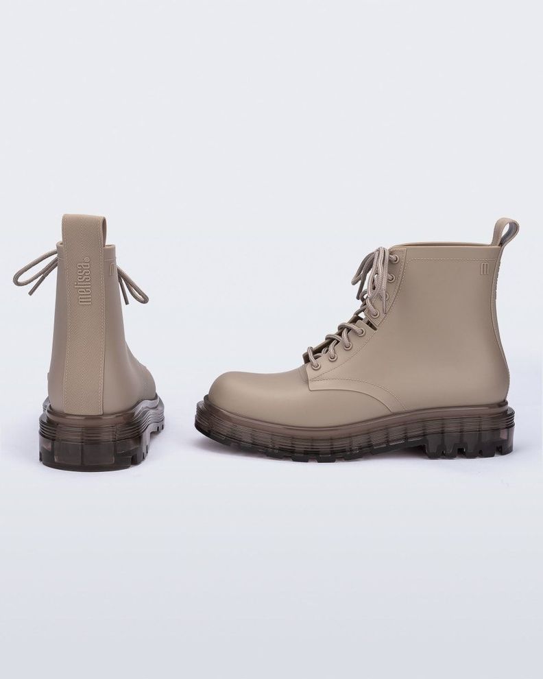 Botin Melissa Coturno Beige/Beige-1