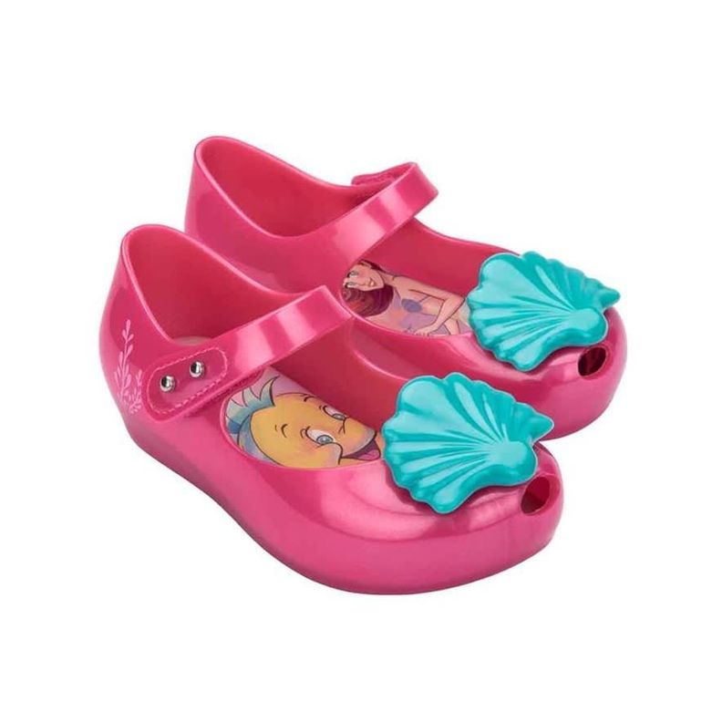 Ballerina Mini Melissa Ultragirl+Little Mermaid II Rosa-0