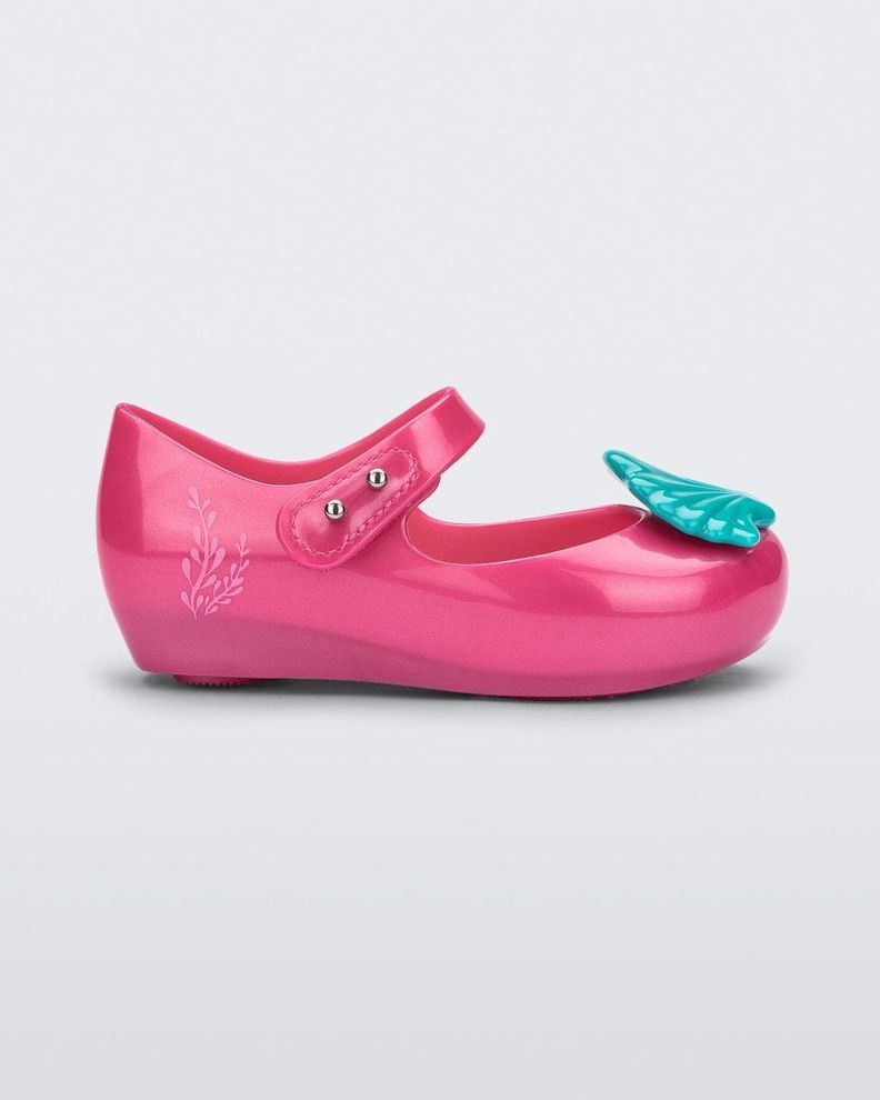 Ballerina Mini Melissa Ultragirl+Little Mermaid II Rosa-1