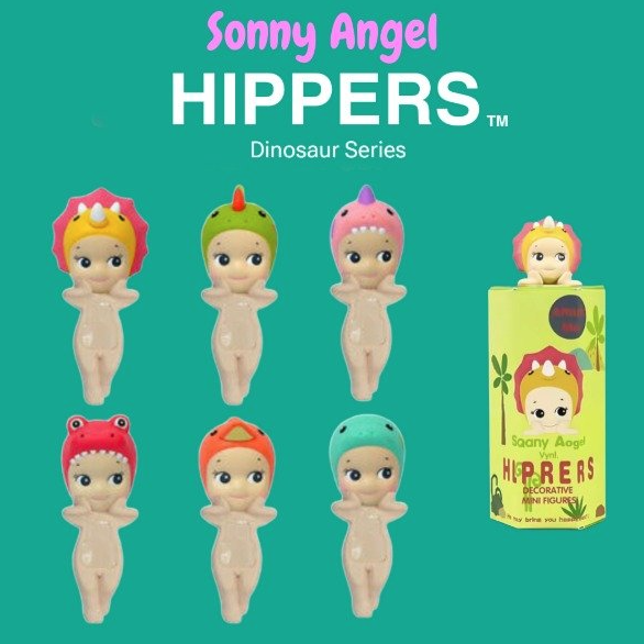 Pack de 4 Mini figuras Sonny Angel Hippers de coleccion-2