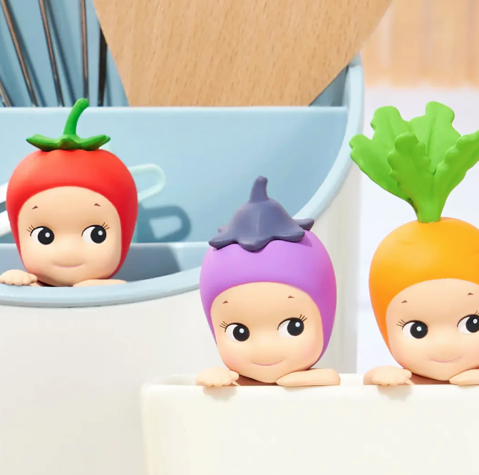 Pack de 4 Mini figuras Sonny Angel Hippers de coleccion-4