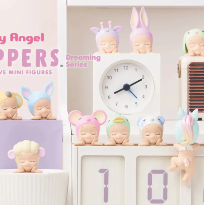 Pack de 4 Mini figuras Sonny Angel Hippers de coleccion-6