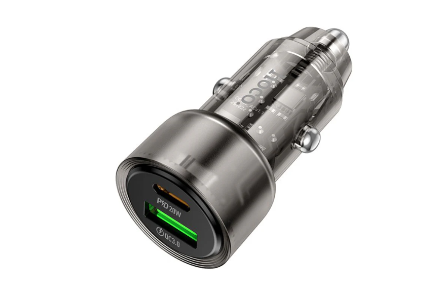 Cargador de Auto Hoco Z52 PD38W Tipo-C - USB-0