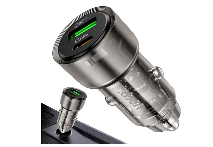 Cargador de Auto Hoco Z52 PD38W Tipo-C - USB-2