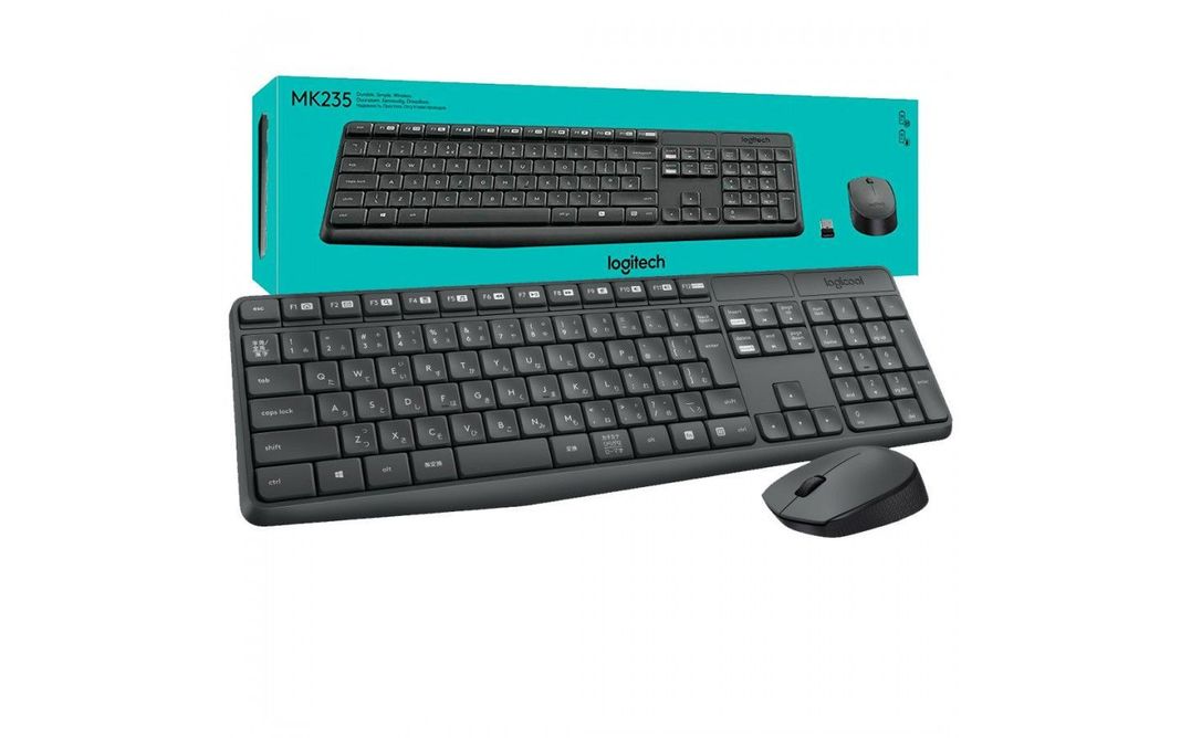 Combo Pack de Teclado y Mouse Logitech MK235 inalámbrico español-3