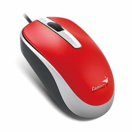 Mouse Genius DX-110 US - B Optico 3 Botones Ambidiestro -0