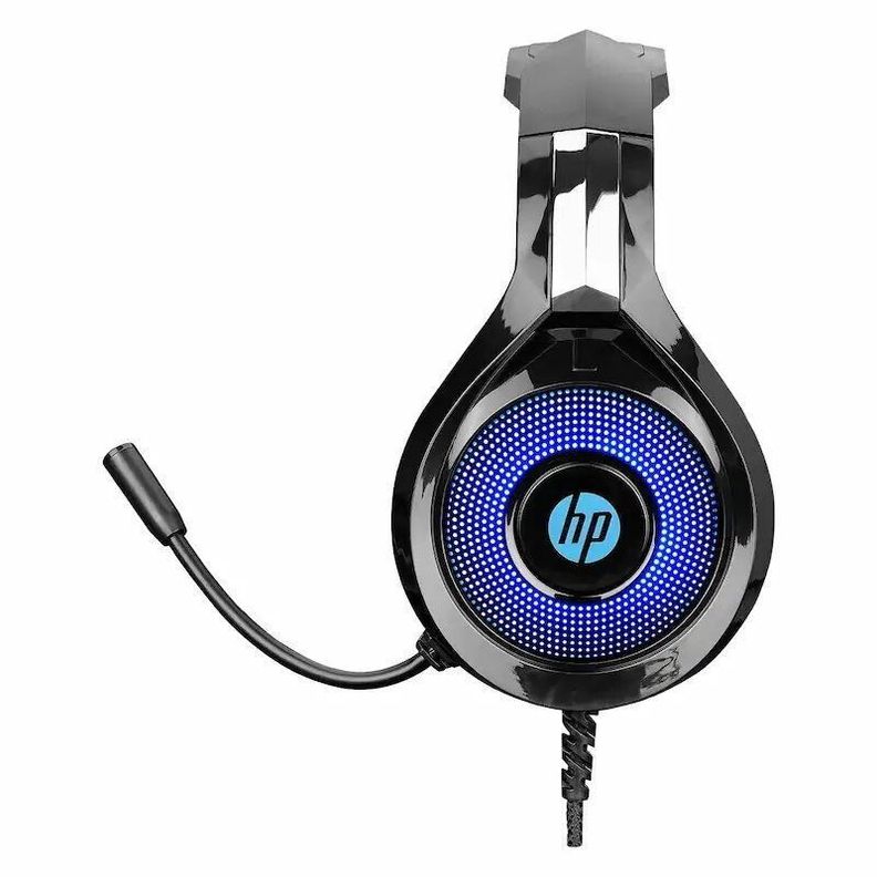 Audifono Gamer HP ON EAR DHE-8010 con microfono negro-3