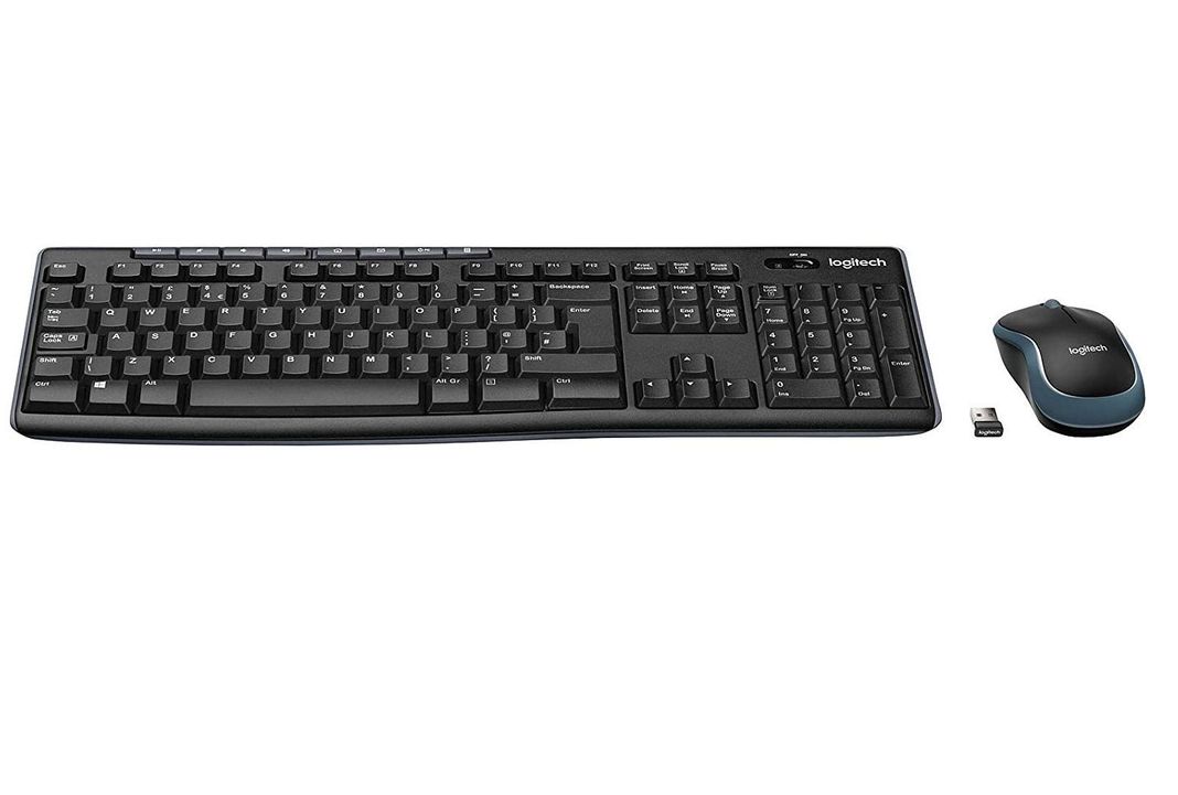 Teclado Logitech inalambrico MK270 negro-0