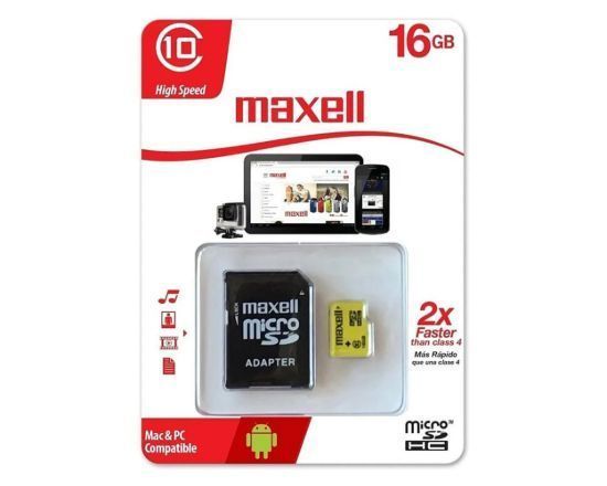 Tarjeta Micro Sd Maxell 16gb-2