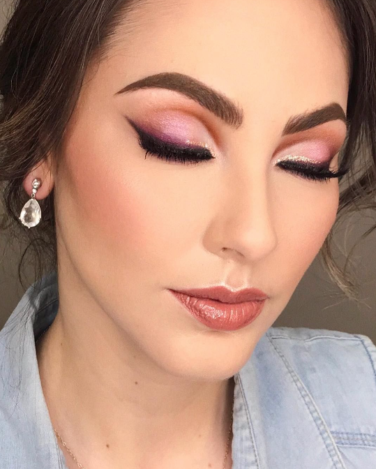 Paletas de sombra Dolce Bella Eyeshadow 3 color-1