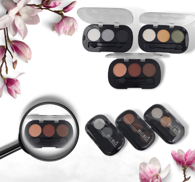 Paletas de sombra Dolce Bella Eyeshadow 3 color-2