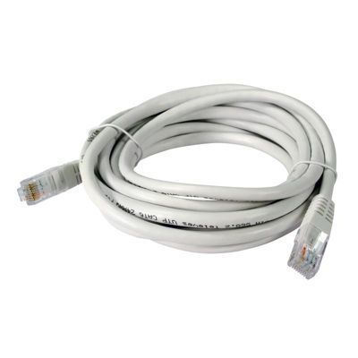Cable de red HP cat 5 2mt blanco-1