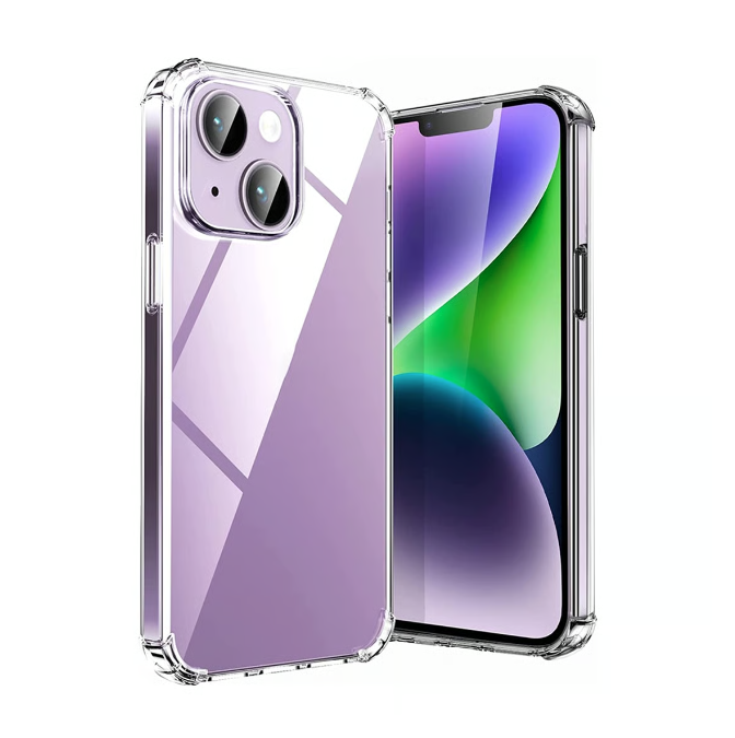 Carcasa transparente reforzada Iphone 14 Plus-0