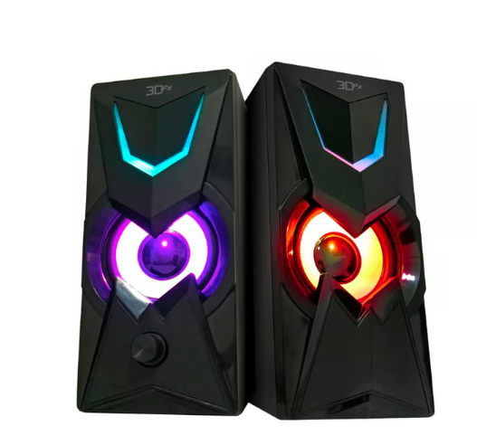 Parlante Gamer Para Pc Con Luces Led Gwydyon / 09148-0