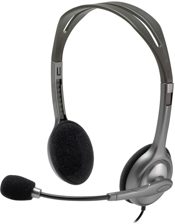 Audifonos logitech stereo HEADSET H111-0