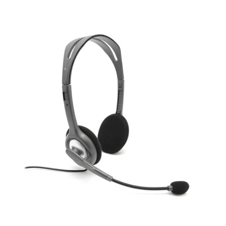 Audifonos logitech stereo HEADSET H111-1