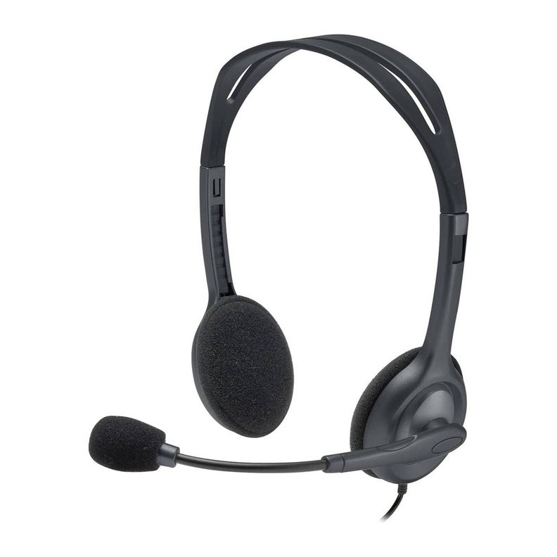 Audifonos logitech stereo HEADSET H111-2