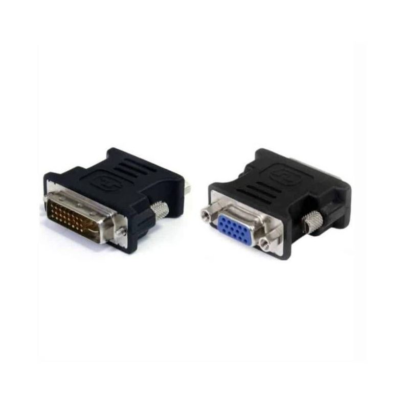 Adaptador de video Ulink DVI macho 24+1 a vga negro-0
