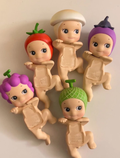 Mini figuras Sonny Angel Hippers serie frutas-1