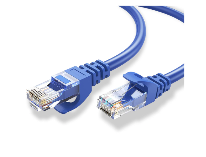 Cable de Red RJ45 CAT5  2MTS azul-0