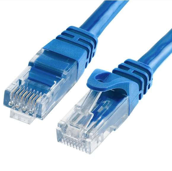 Cable de Red RJ45 CAT5  2MTS azul-1