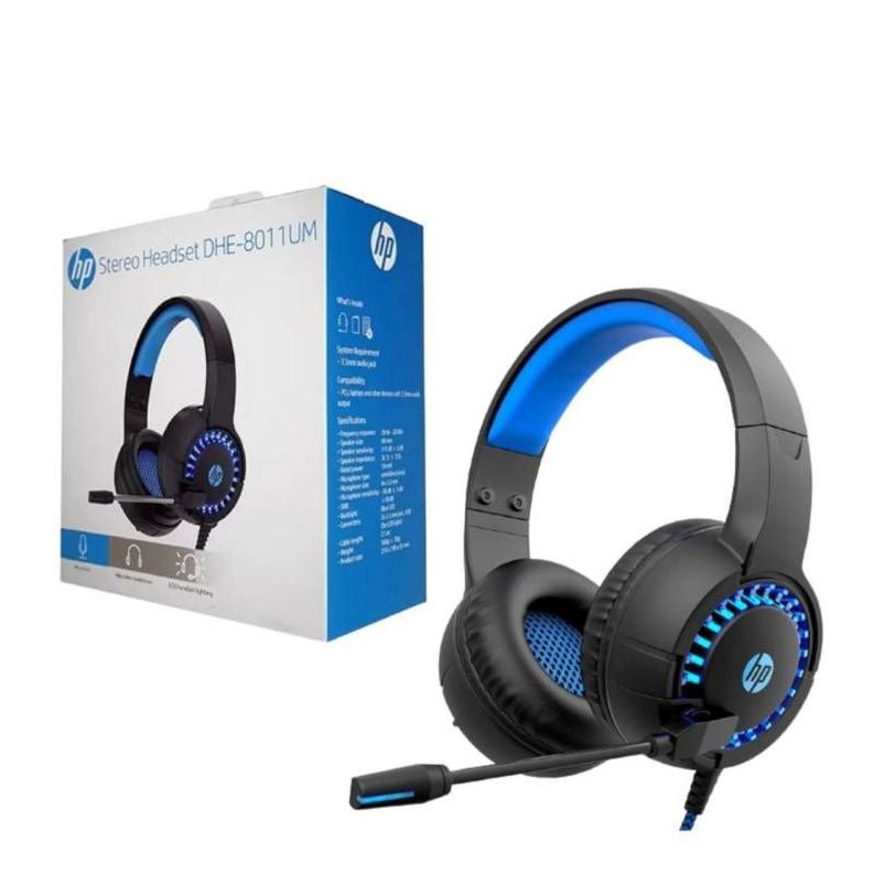 Audífono Gamer HP DHE-8011 ON-EAR 3,5 mm-1
