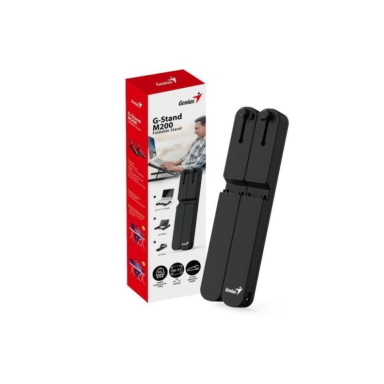 Base Genius para notebook g-stand m200 negro-3