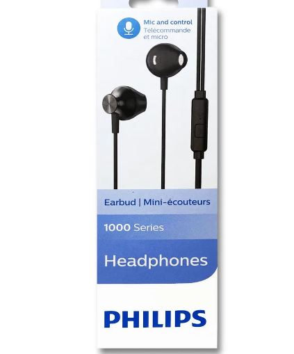 Audifono Philips In Ear TAUE101 manos libres 3.5mm-3