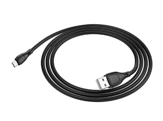 Cable Hoco X61 USB a micro 1M negro-0