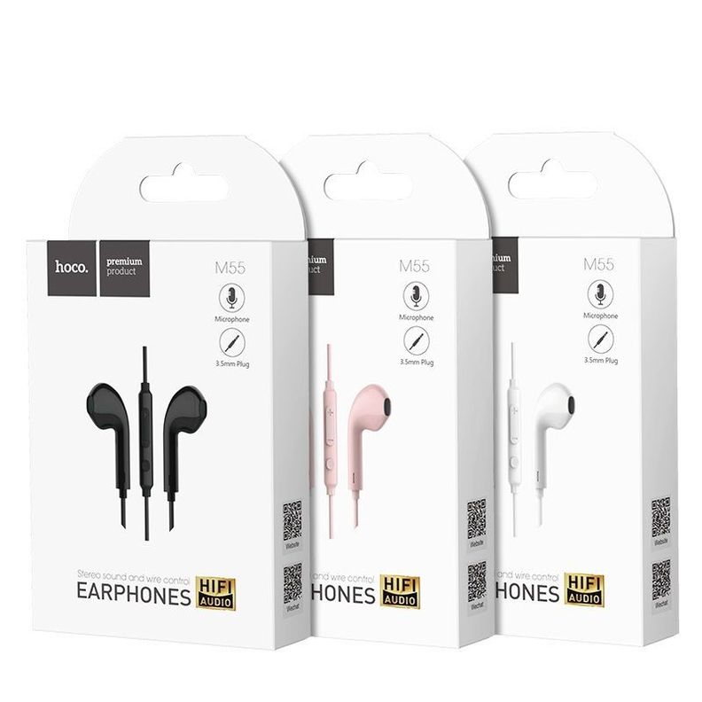Audífono manos libres 3.5mm  Hoco M55-3