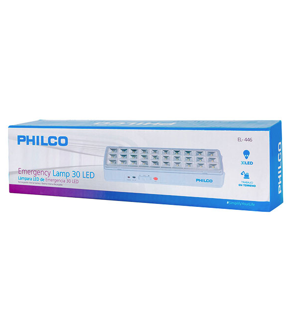 Lampara Philco  de emergencia 30 Led  Recargable-1