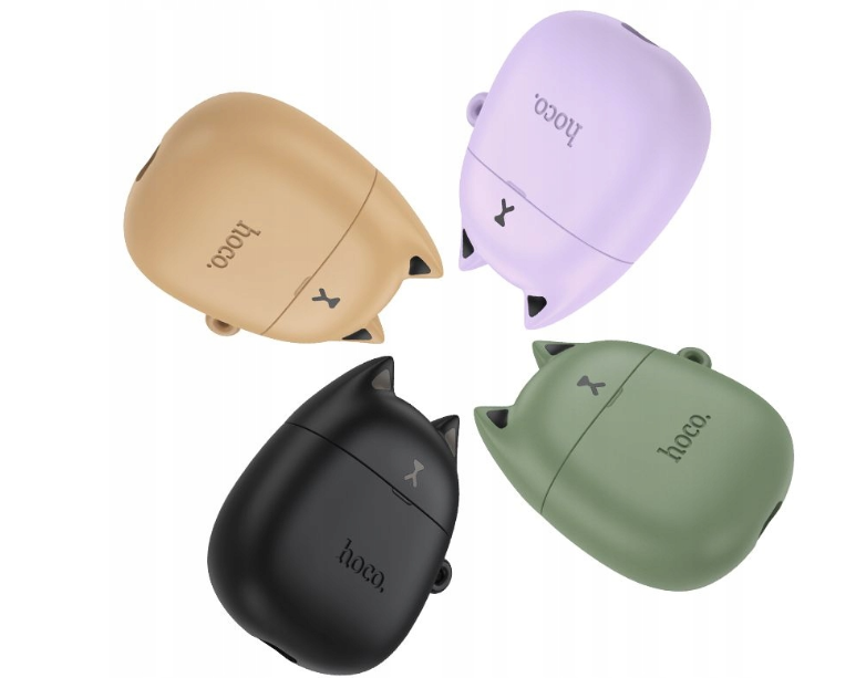 Audífono Hoco EW45  IN-EAR con funda de gato-4