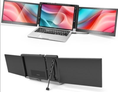 Monitor Doble Pantalla Lps 13.3 Pulgadas Para Notebook Y Mackbook-0