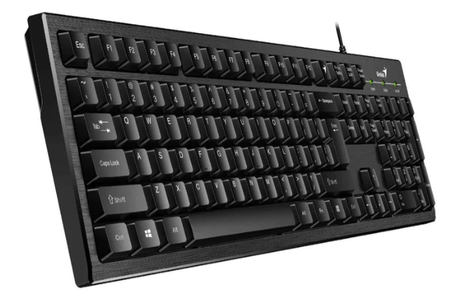 Teclado Genius con cable USB smart kb-100 negro-0