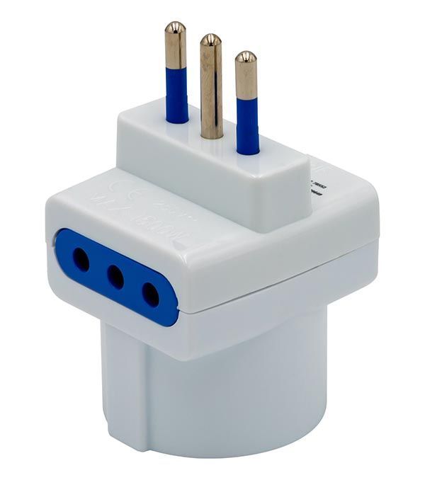 Enchufe Philco schuko multiple 78552 blanco-0