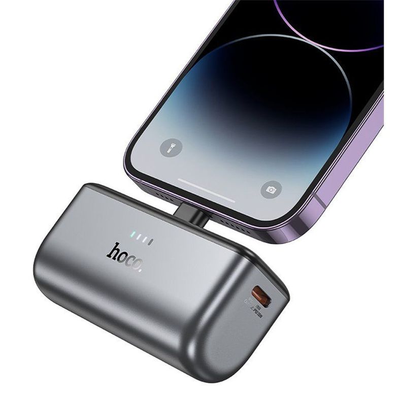 Power bank Hoco Mini Q31 20W 5000mAh lithing negro-2