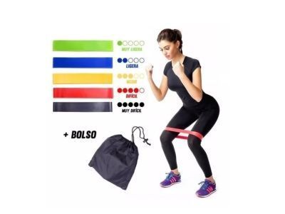 Bandas elasticas pack 5 loop circulares generico-3