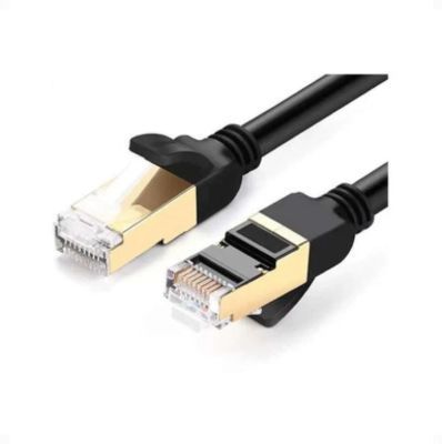 Cable de Red HP CAT7 cable plano Support 10Gbpsspeed negro-3