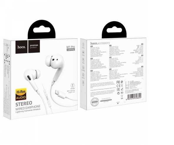 Audífono Hoco M1 Pro LIGHTNING-5